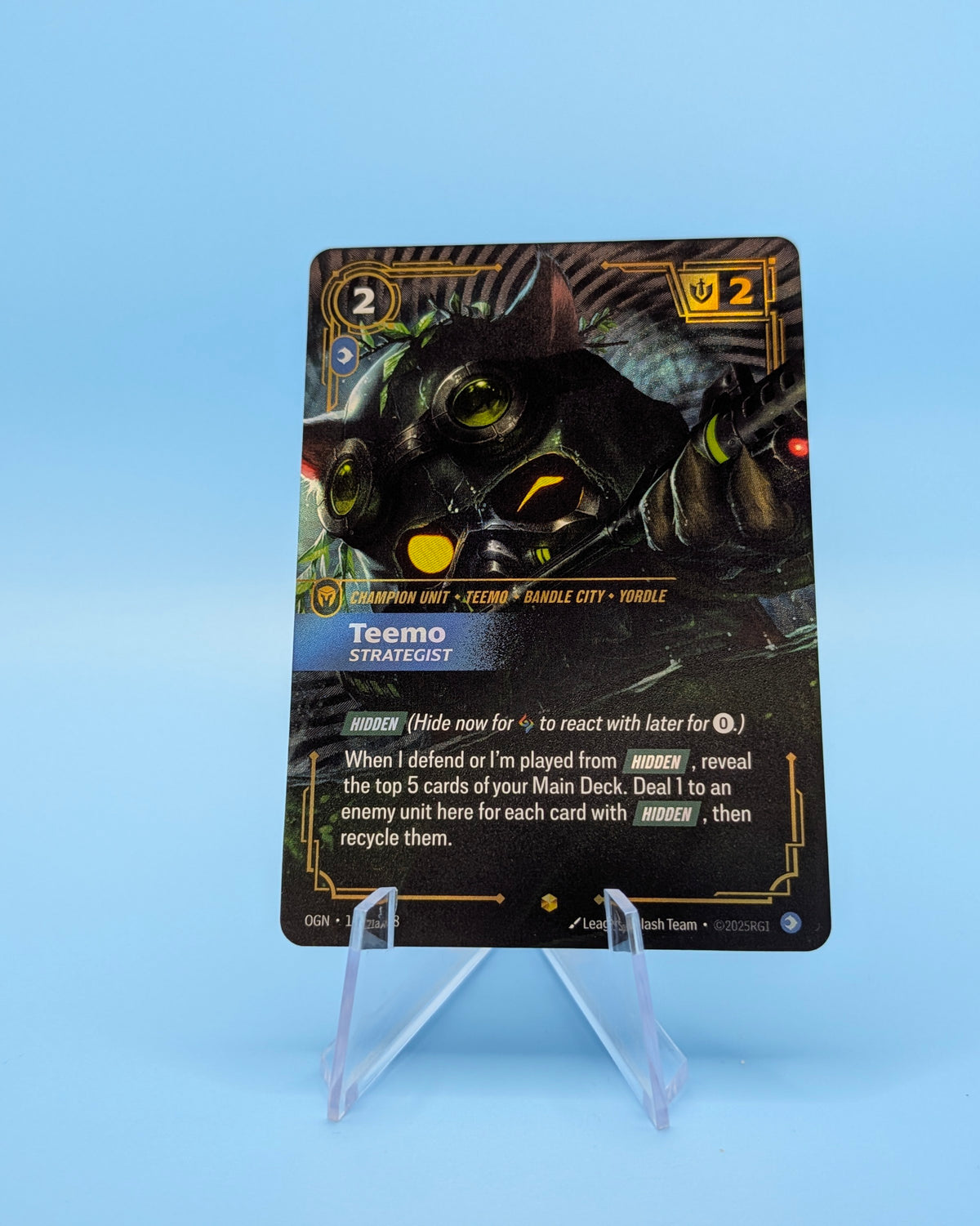 Teemo, Strategist (121a) — Origins — Near Mint