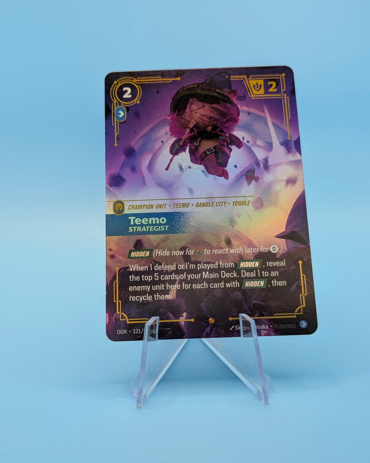Teemo, Strategist (121) — Origins — Near Mint