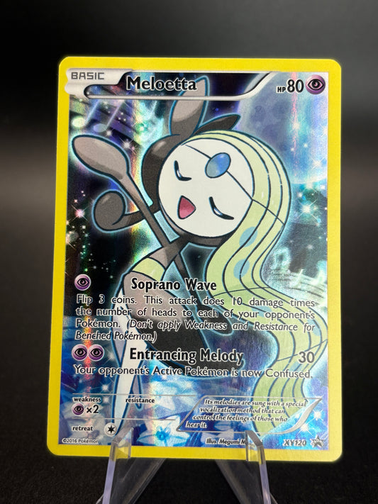 Meloetta (120) — XY Black Star Promos — Very Good