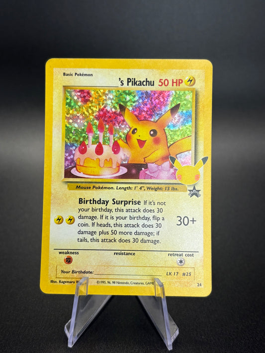 _____'s Pikachu (24) — Celebrations — Near Mint