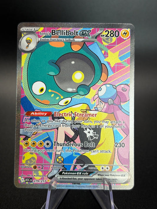 Iono's Bellibolt ex (279) — Ascended Heroes — Near Mint