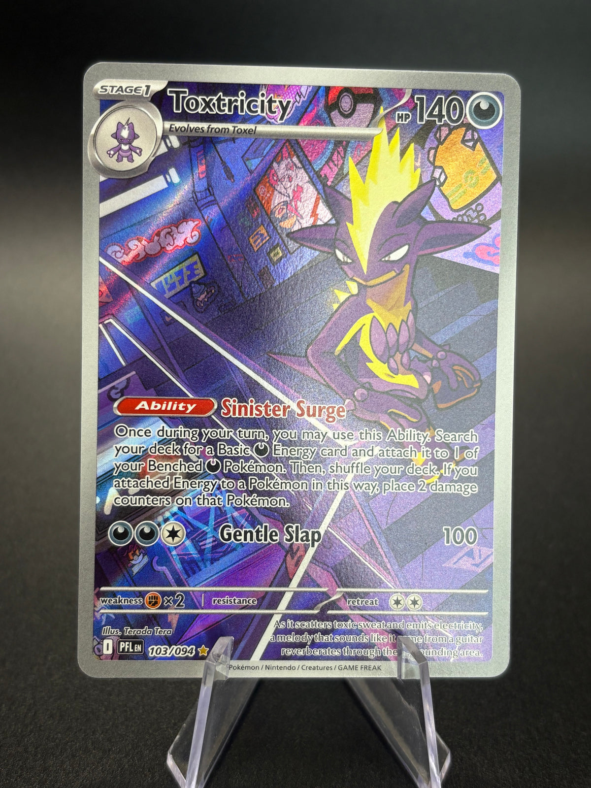 Toxtricity (103) — Phantasmal Flames — Near Mint