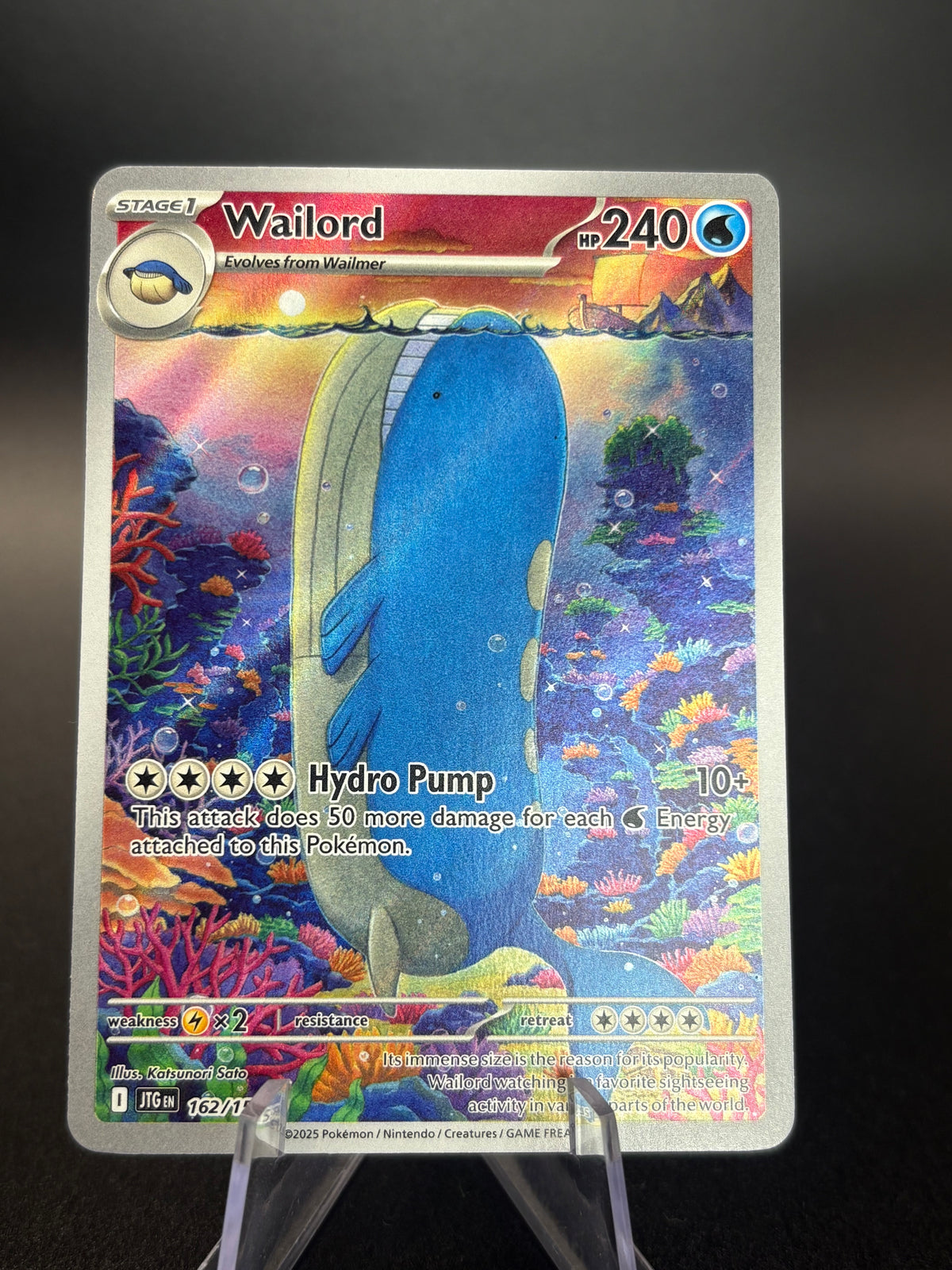 Wailord (162) — Journey Together — Near Mint