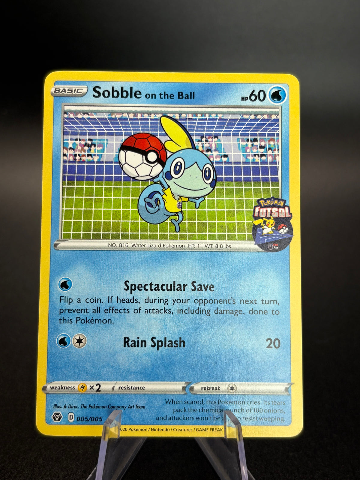 Sobble on the Ball (5) — Futsal Promos — Excellent