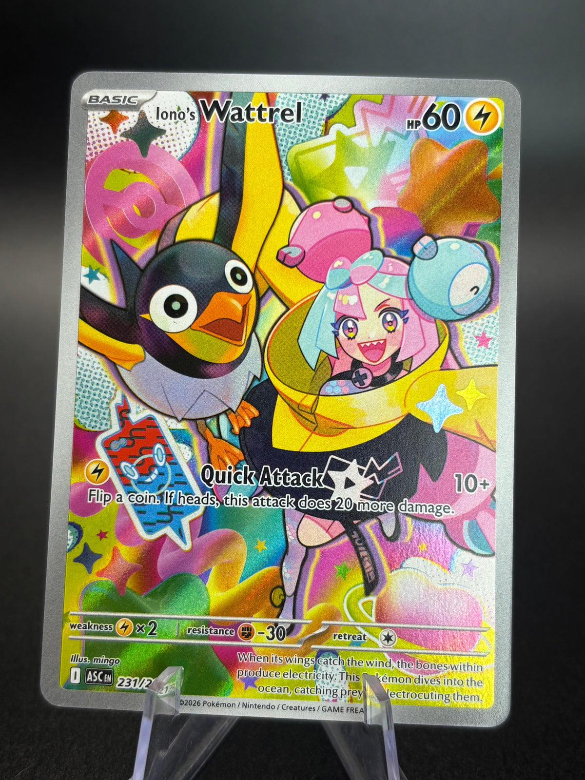 Iono's Wattrel (231) — Ascended Heroes — Near Mint