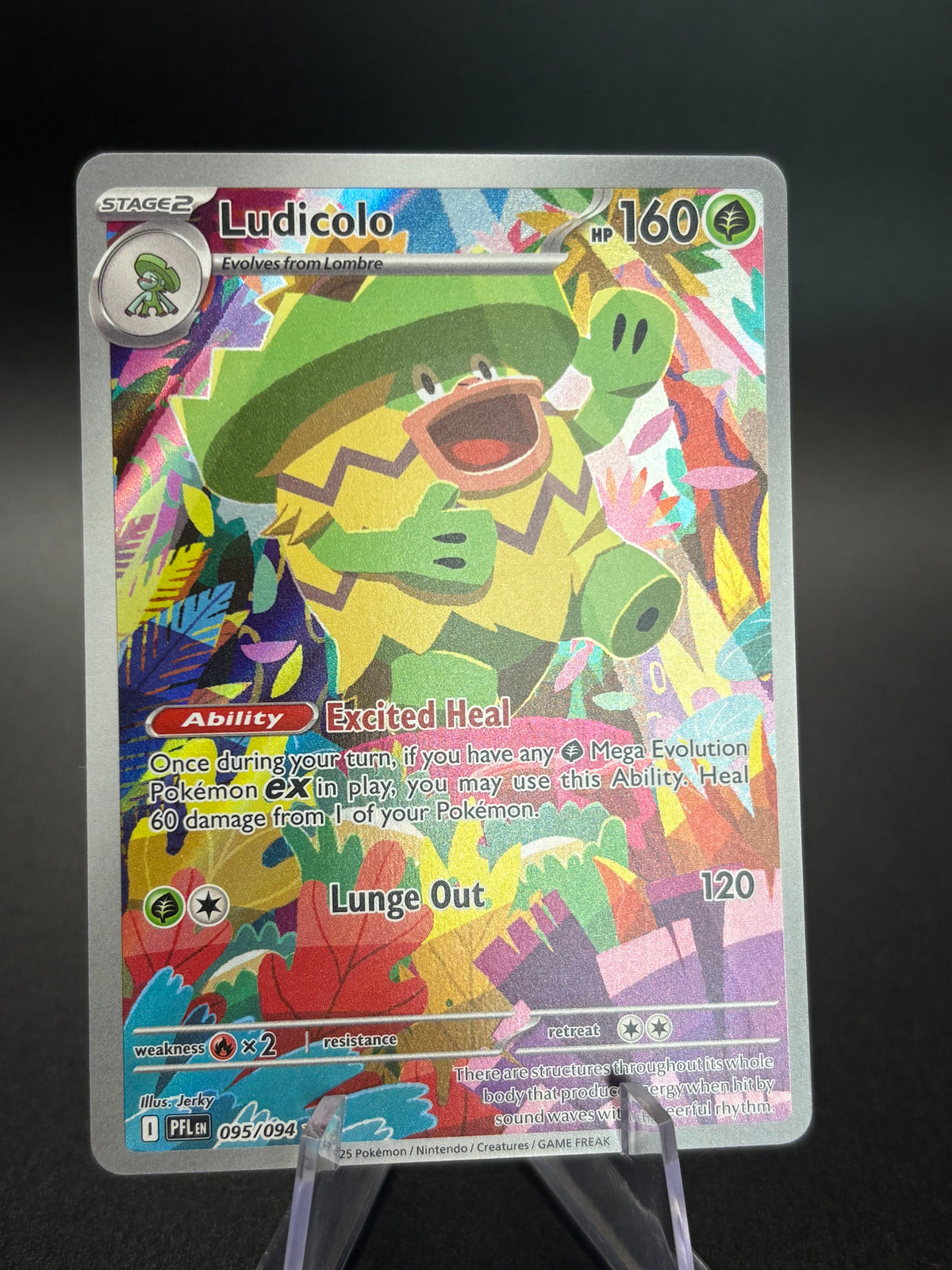 Ludicolo (95) — Phantasmal Flames — Near Mint