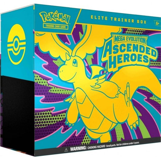 Pokemon Mega Evolution: Ascended Heroes Elite Trainer Box