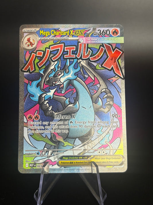 Mega Charizard X ex (23) — MEP Black Star Promos — Near Mint