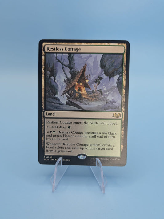Restless Cottage (258, Foil) — Wilds of Eldraine — Near Mint