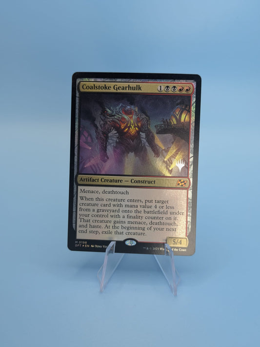 Coalstoke Gearhulk (198, Foil) — Aetherdrift — Near Mint