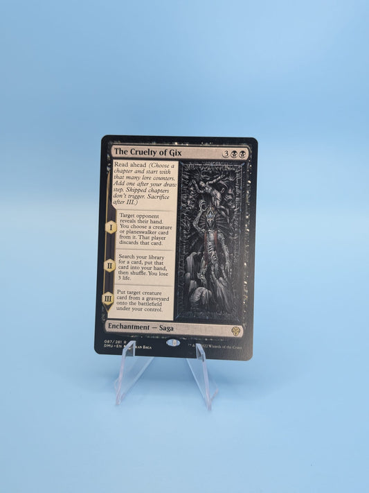 The Cruelty of Gix (87) — Dominaria United — Near Mint