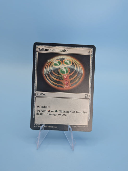 Talisman of Impulse (311)— Commander: Modern Horizons 3 — Near Mint