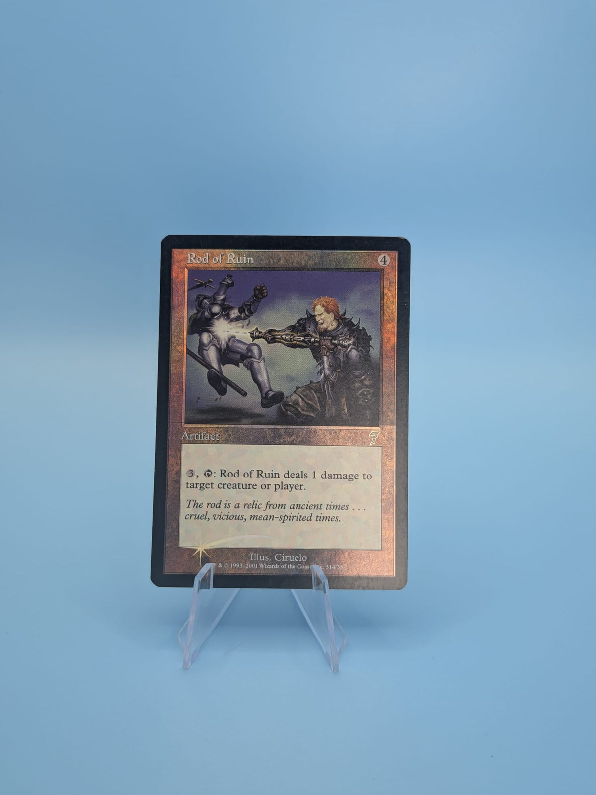 Rod of Ruin (314, Foil) — Seventh Edition — Good