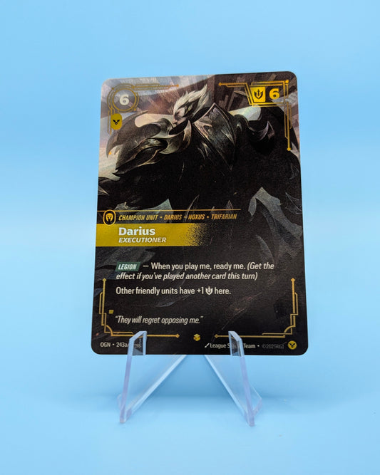 Darius, Executioner (243a) — Origins — Near Mint