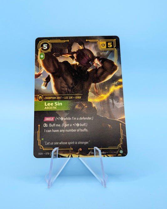 Lee Sin, Ascetic (78) — Origins — Near Mint