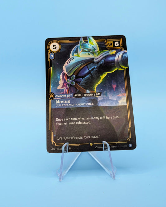 Nasus, Guardian of Knowledge (63a) — Vendetta — Near Mint